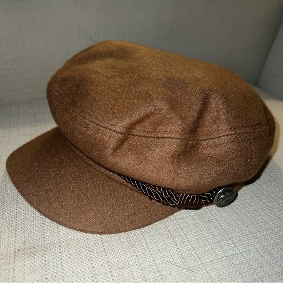 Olive & Pique Captain Fiddler Hat Wool Blend Adjustable - Picture 2 of 7